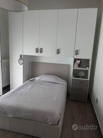 Letto ampio con armadio ponte mondo convenienza