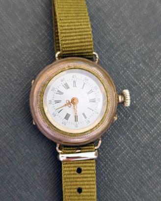 Orologio d'epoca in argento I Guerra Mondiale
