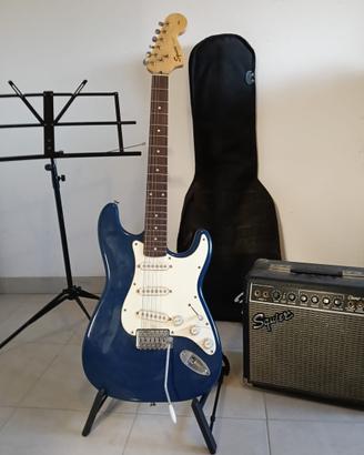 Set chitarra elettrica Squier Stratocaster