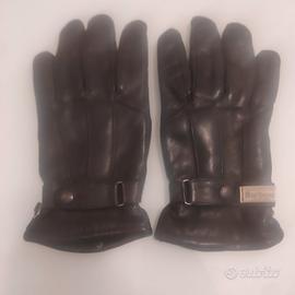 guanti Barbour in pelle