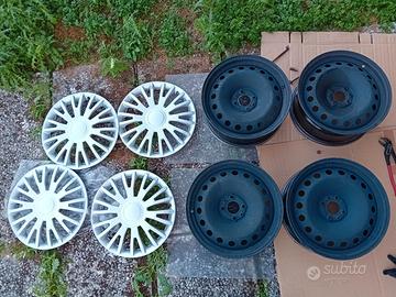 Kit 4 Cerchi in Acciaio / Ferro 16" (7Jx16 ET31)