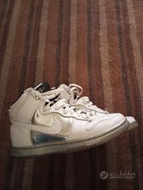 Nike Dunk High Silver, 39.