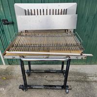 Barbecue inox a legna