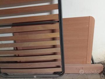 Rete a doghe di legno una piazza e 1/2.