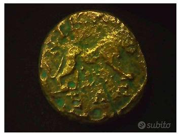 Moneta romana Costantino I Lupa + Romolo & Remo