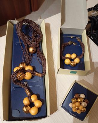 completo thun collana bracciale anello