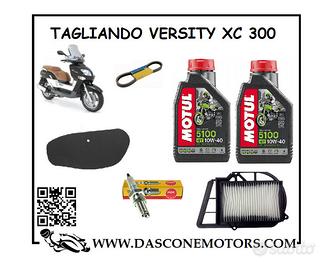 TAGLIANDO YAMAHA VERSITY XC 300 2003 2006 10W40 MO