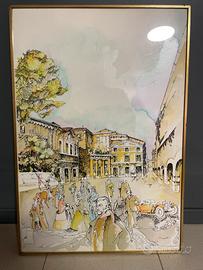 Francesco Lucianetti - Acquarello originale