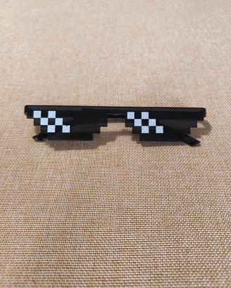 Occhiali sole pixel divertenti