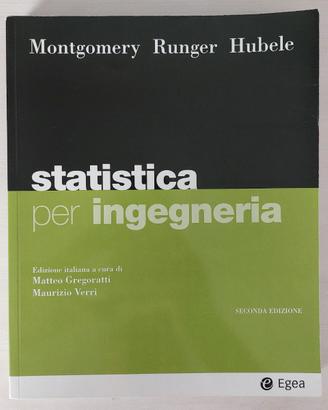 Libro "Statistica per Ingegneria"