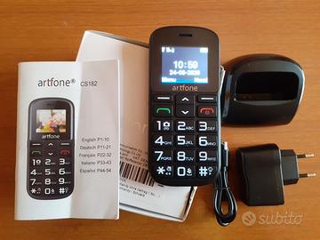 Cellulare per Anziani Artfone dualsim