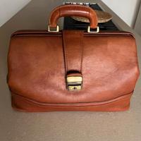 Borsa Doctor Bag Vera Pelle Made in Italy