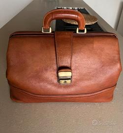 Borsa Doctor Bag Vera Pelle Made in Italy
