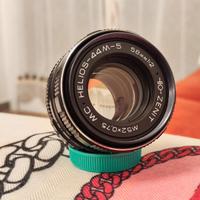 HELIOS 44M-5 58mm f2 obiettivo ZENIT URSS,m42 CLAD