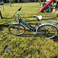 bicicletta bambina, 24 pollici, cambio 6 rapporti