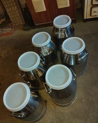bidoni inox 30 litri 