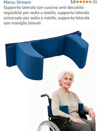 Supporto laterale con cuscini anti decubito