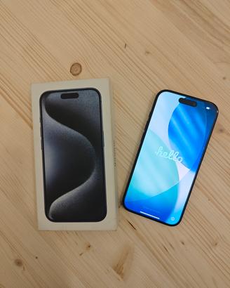 IPHONE 15 PRO ANCORA GARANZIA