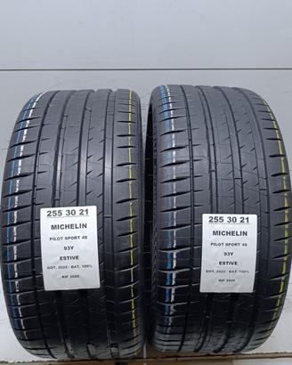 2 GOMME 255 30 21 MICHELIN NUOVE RIF3506