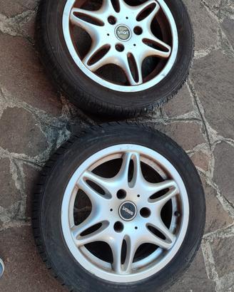 Gomme  con cerchioni per smart for two