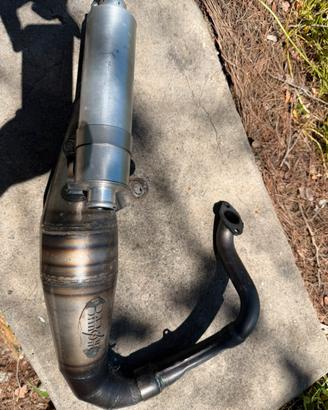 Marmitta barone racing per vespa hp-pk ecc