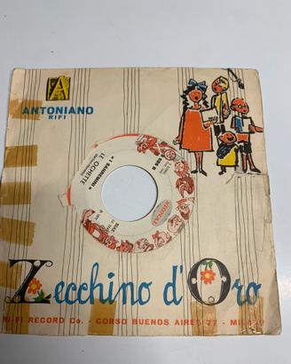Disco 45 giri zecchino d'oro