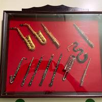 Strumentini musicali a fiato da collezione