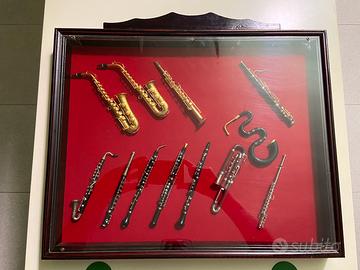 Strumentini musicali a fiato da collezione