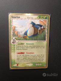 Carta Pokemon Snorlax Specie Delta 10/101 ITA 