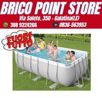 Piscina Rettangolare 412x201x122 Bestway