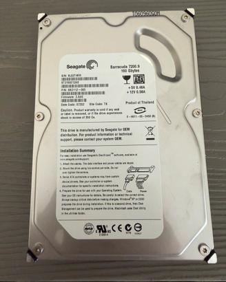 Hard Disk Seagate Barracuda 7200.9 160GB SATA II