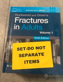 Rockwood and Green's Fractures in Adults NUOVI