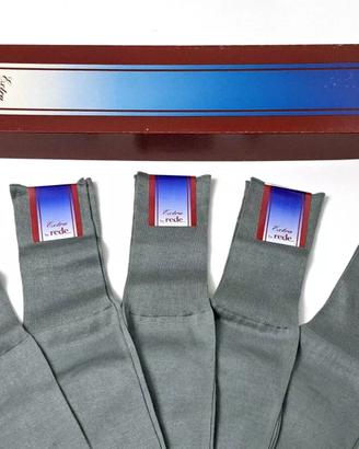 5 PAIA CALZE LUNGHE UOMO *FILO SCOZIA - SCONTO 30%