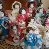 Thun bambole occhi aperti vecchia produzione 