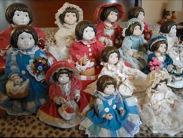 Thun bambole occhi aperti vecchia produzione 