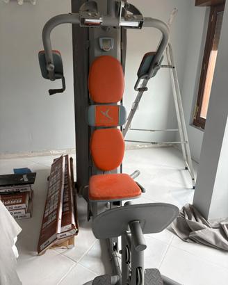 Palestra multifunzione con pesi