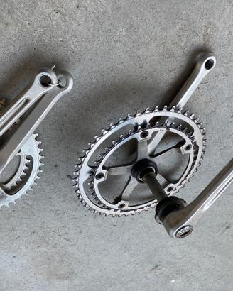 Pédalier Gnutti Pour Vélo De Course Vintage - Années 50 - Italie, Manivelles 170mm