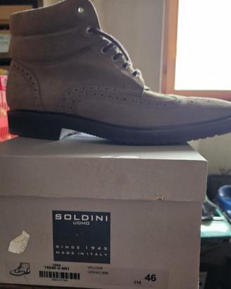 Scarpe soldini uomo 18646 v n 91