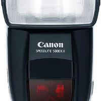 CANON SPEEDLITE 580EX II FLASH + CUSTODIA