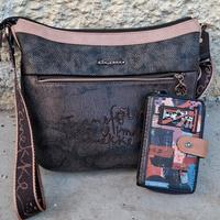 Borsa con portafoglio 