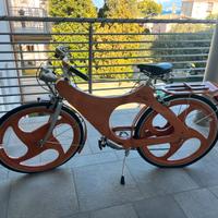 Bicicletta da collezione Tino Sana in legno