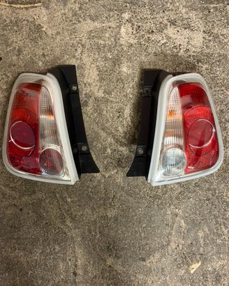 Coppia Fari posteriori originali Fiat 500