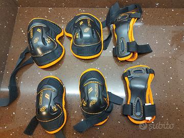 Kit protezione pattinaggio, skate, monopattino