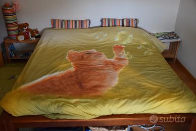 Letto matrimoniale Kimono (in legno)