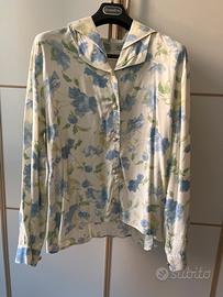 Camicetta in viacosa a fiori pastello