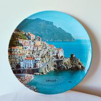 Piatto vintage Amalfi in plastica dura, 31 cm Ø