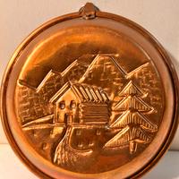 Antiquariato-Piatto in rame