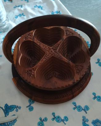 Portafrutta in legno