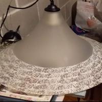 Lampadario in vetro
