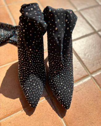 Scarpe brillantinate